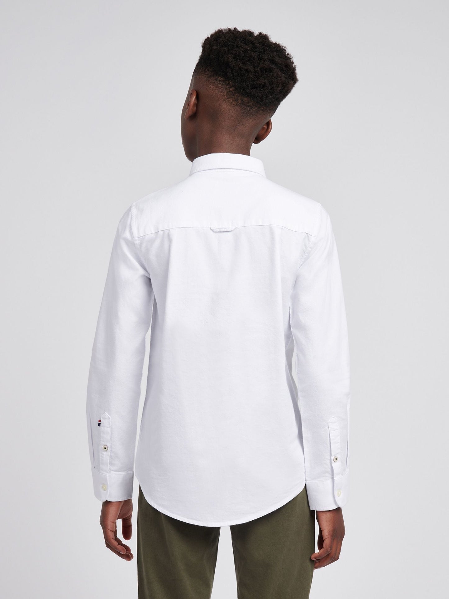 Dsiney Kidz - U.S. Polo Assn White Boys Oxford Shirt image 4
