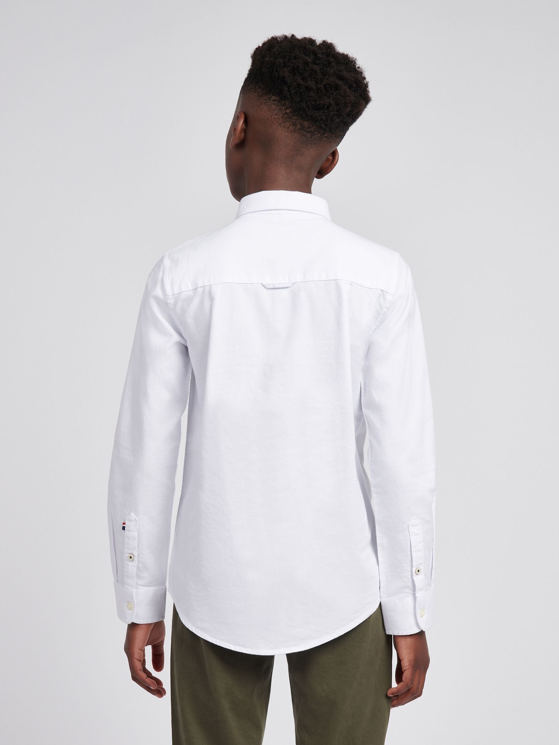 Dsiney Kidz - U.S. Polo Assn White Boys Oxford Shirt image 4