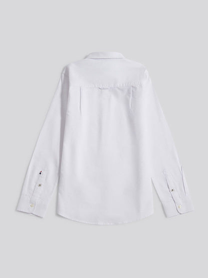 Dsiney Kidz - U.S. Polo Assn White Boys Oxford Shirt image 7