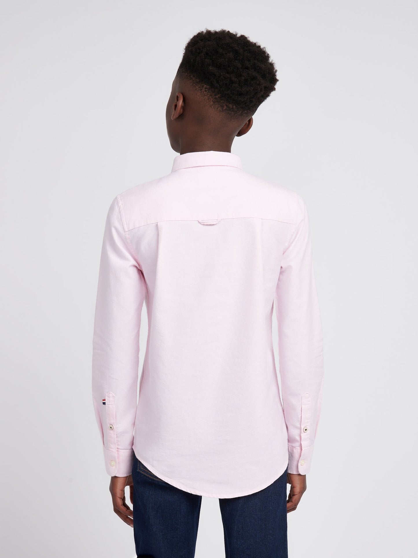 Dsiney Kidz - U.S. Polo Assn Pink Boys Oxford Shirt image 4