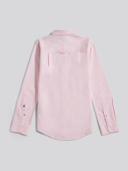 Dsiney Kidz - U.S. Polo Assn Pink Boys Oxford Shirt image 7