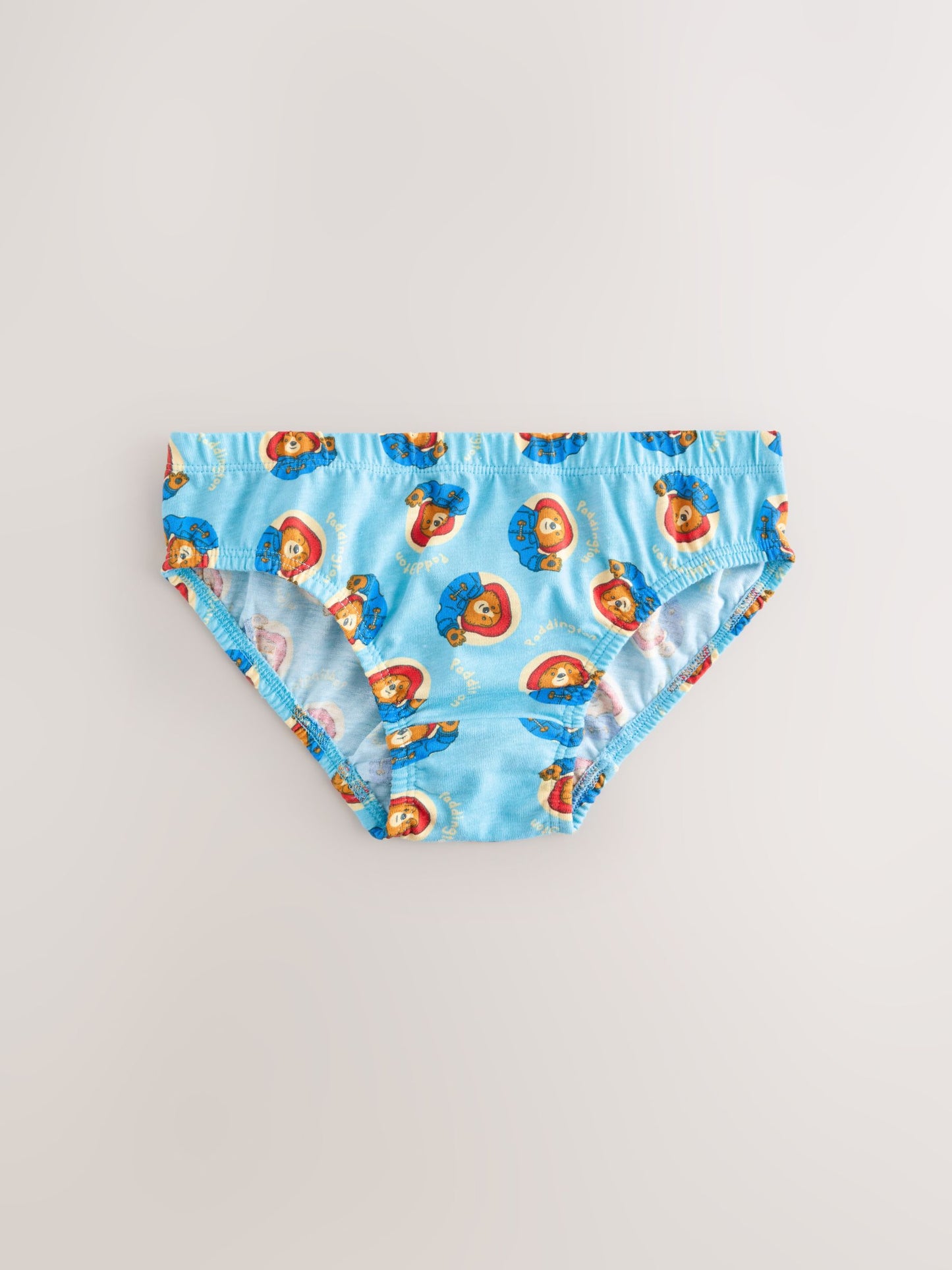 Dsiney Kidz - Blue on White Paddington Bear Briefs 5 Pack (1.5-8yrs) image 4