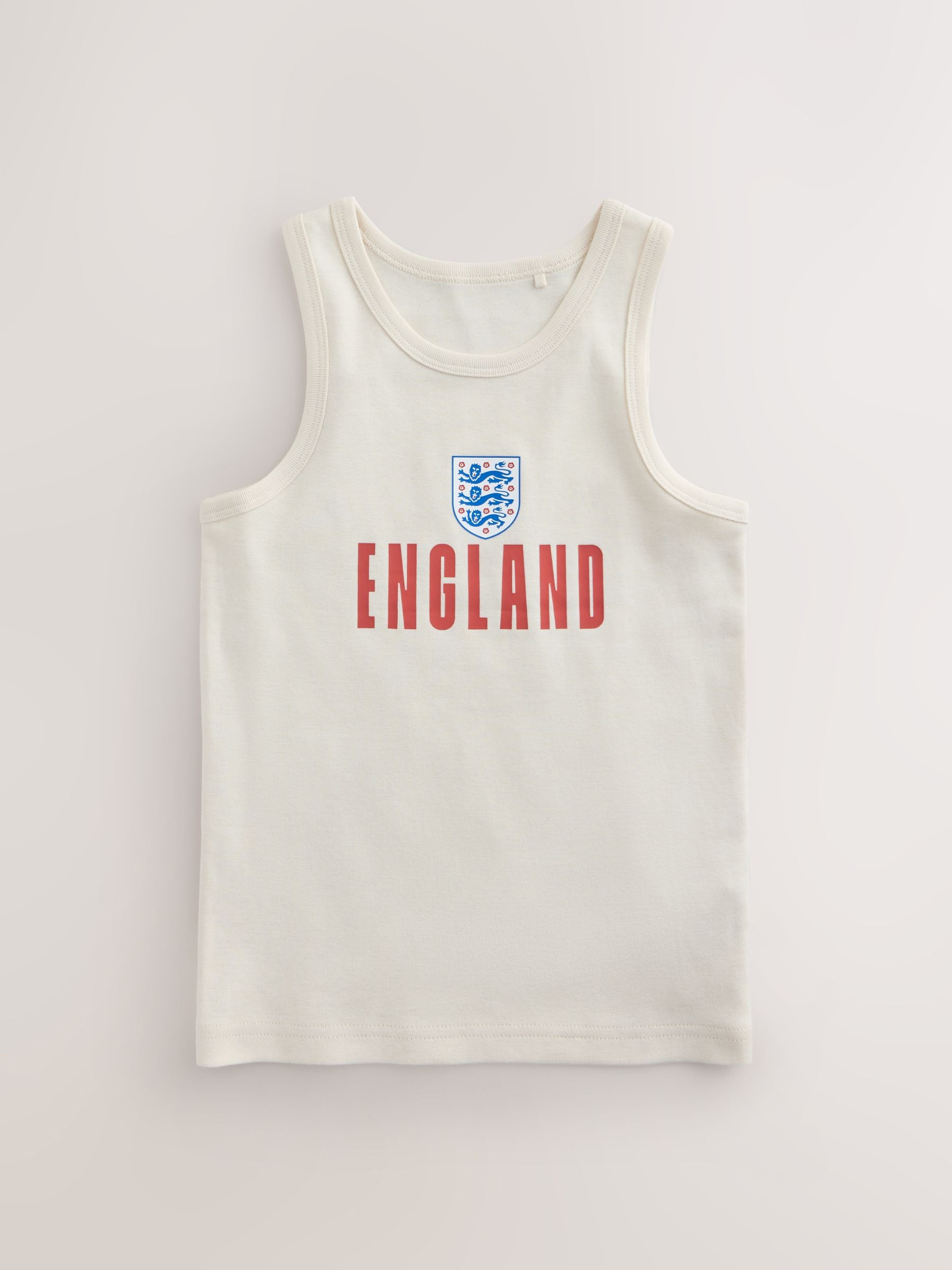 Dsiney Kidz - Red/White/Navy England FA Vests 3 Pack (2-14yrs) image 3