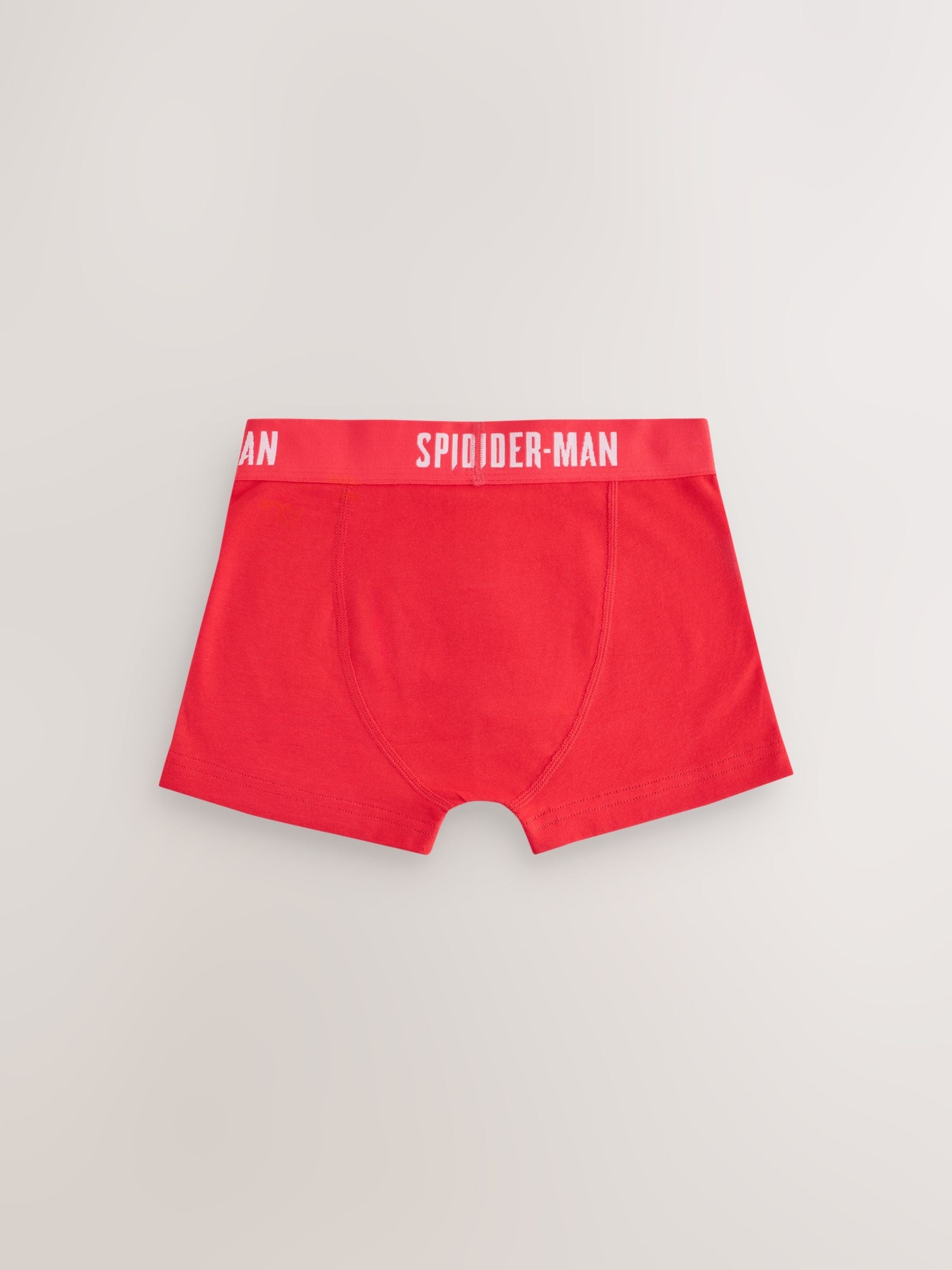 Dsiney Kidz - Red/Black Spiderman Trunks 5 Pack (2-14yrs) image 7
