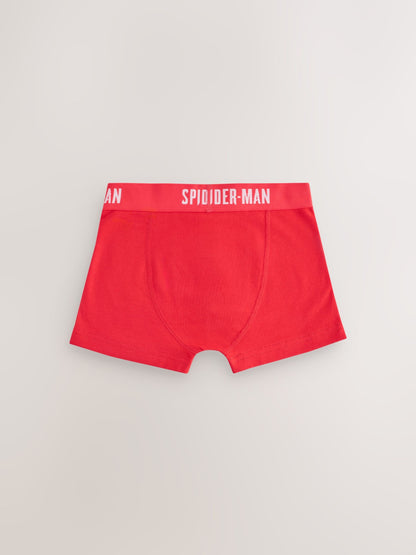 Dsiney Kidz - Red/Black Spiderman Trunks 5 Pack (2-14yrs) image 7
