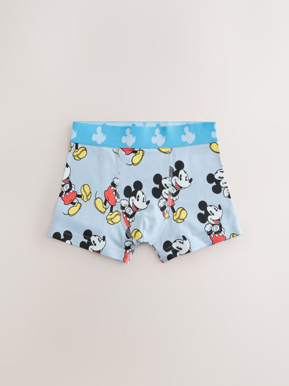 Dsiney Kidz - Blue/White Mickey Mouse Trunks Pack (2-10yrs) image 2