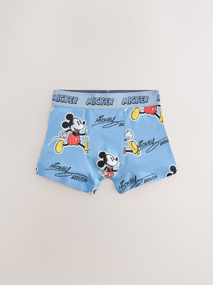 Dsiney Kidz - Blue/White Mickey Mouse Trunks Pack (2-10yrs) image 3