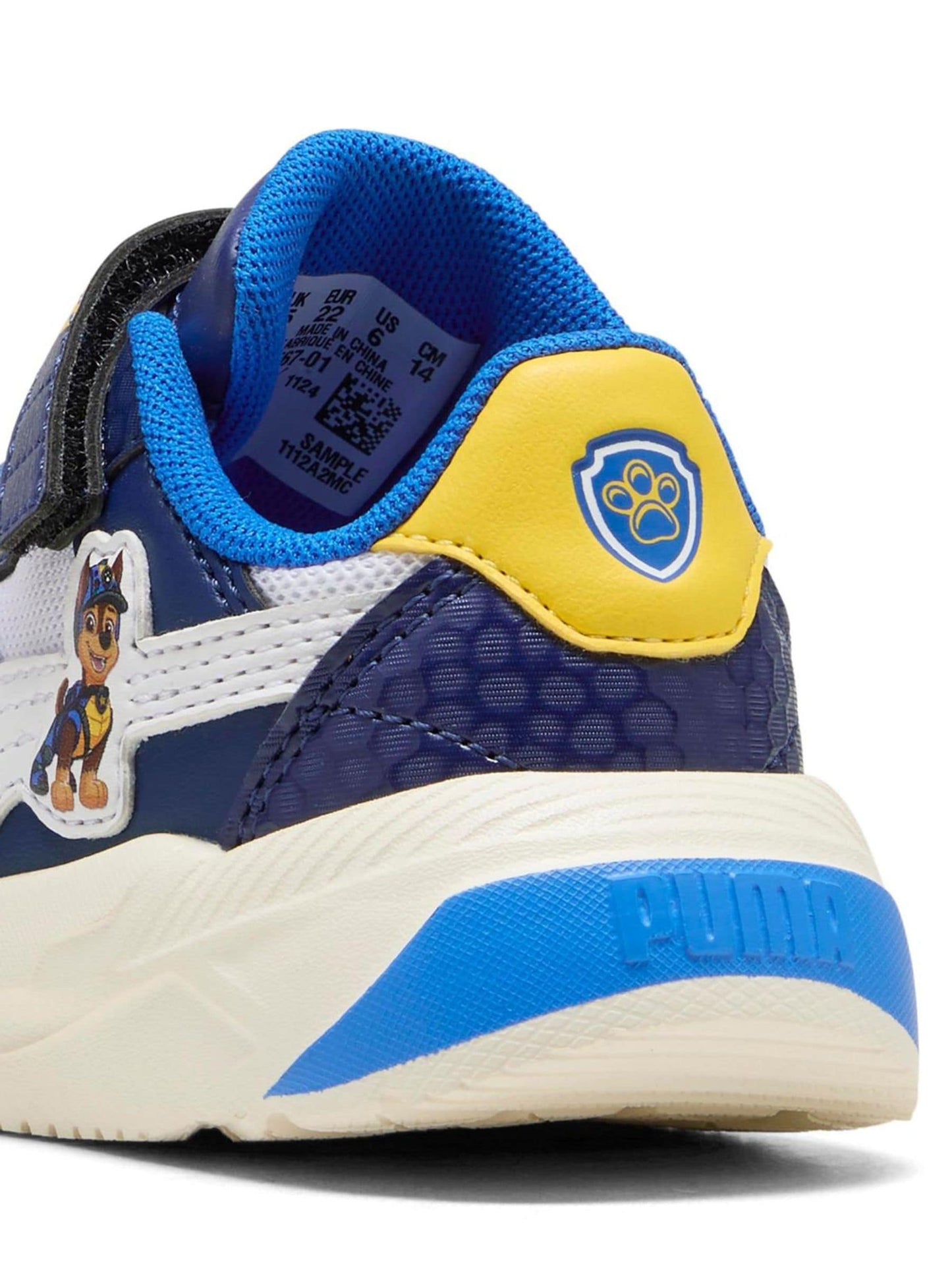 Puma Blue Infant Trinity 2 Paw Patrol Trainers image 6