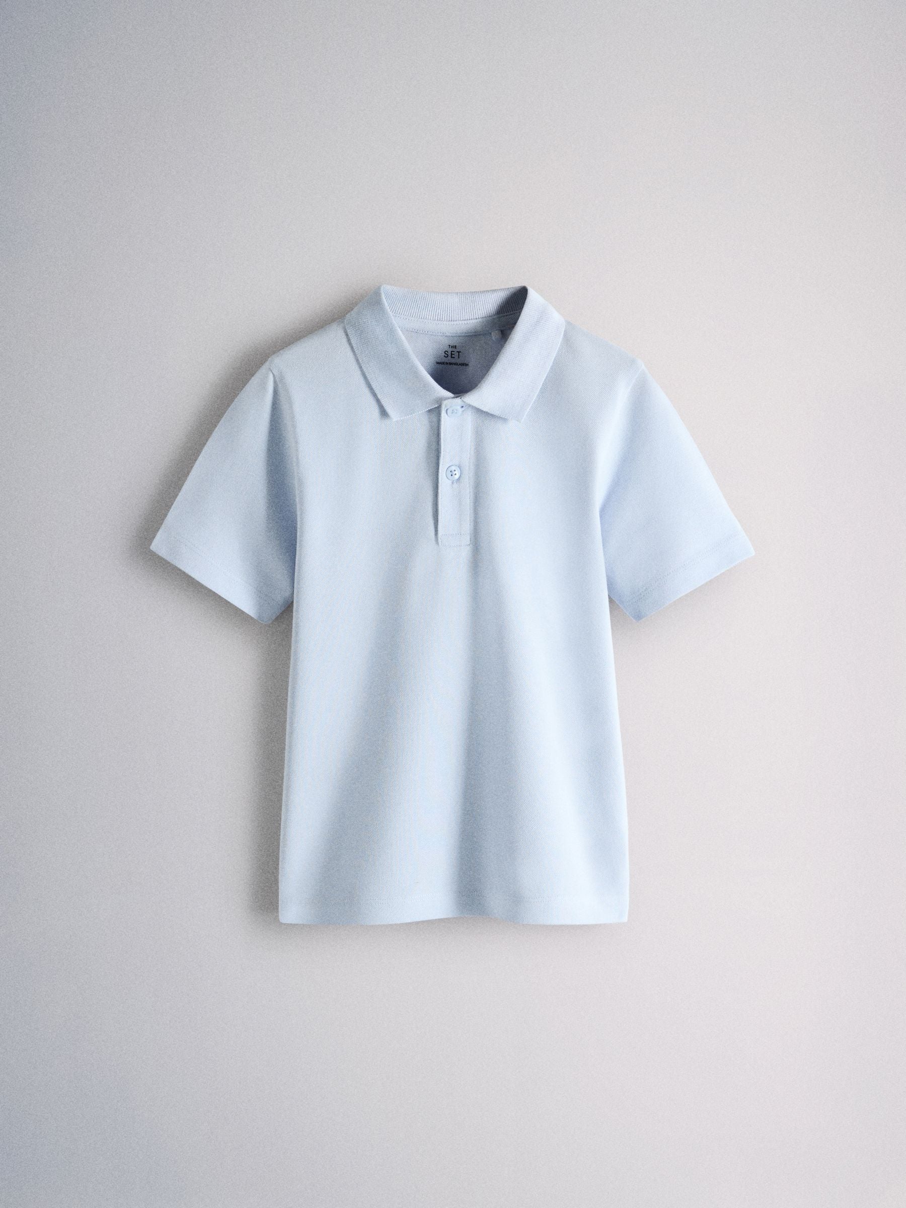 Dsiney Kidz - The Set 5 Pack Cotton Pique Polo Shirts Brown/Blue/Yellow/Cream image 5