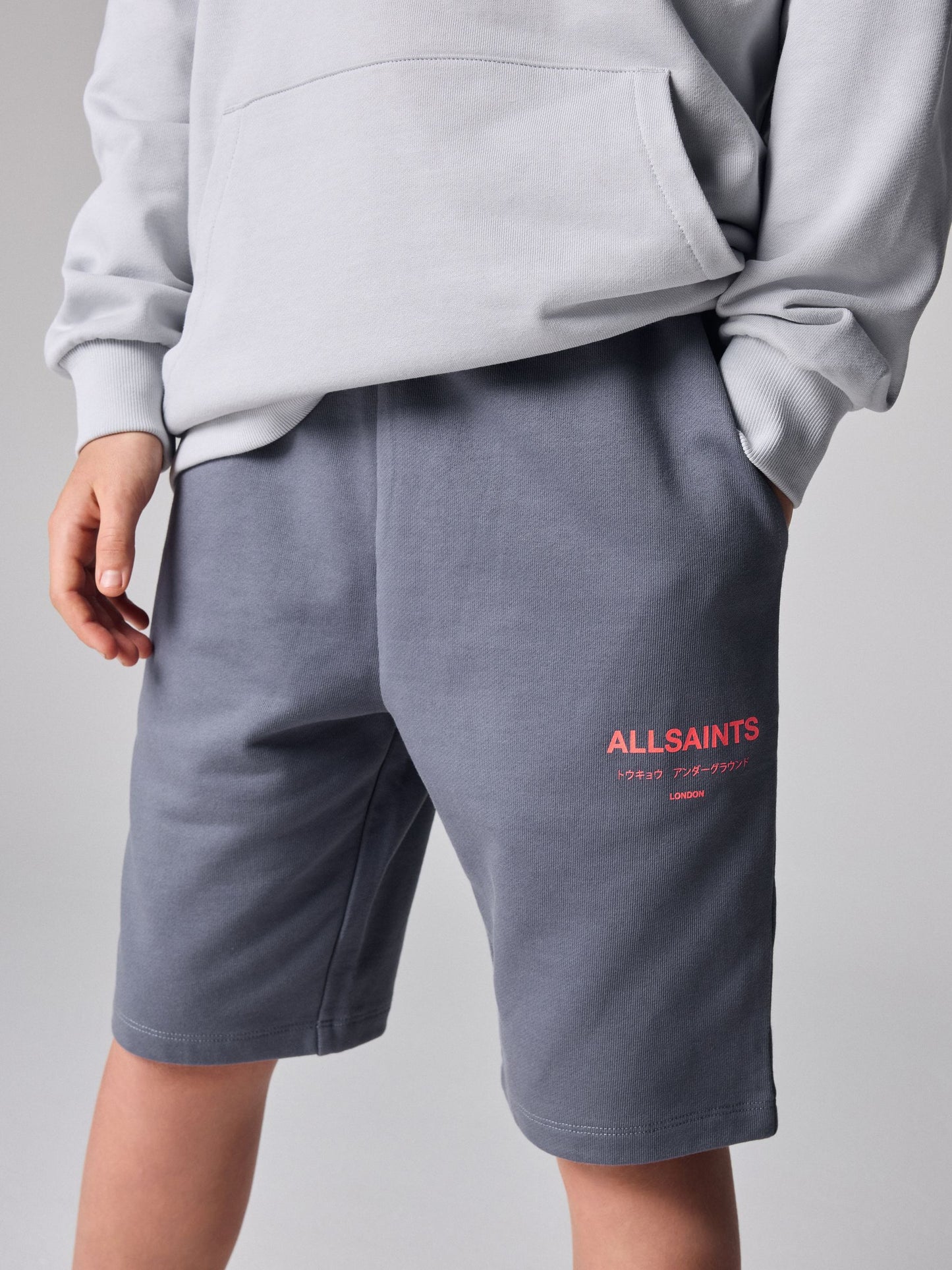 Dsiney Kidz - smALLSAINTS Mid Blue Underground Sweat Shorts image 2