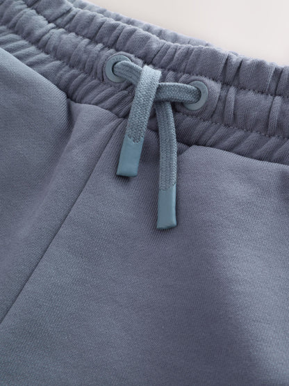Dsiney Kidz - smALLSAINTS Mid Blue Underground Sweat Shorts image 9