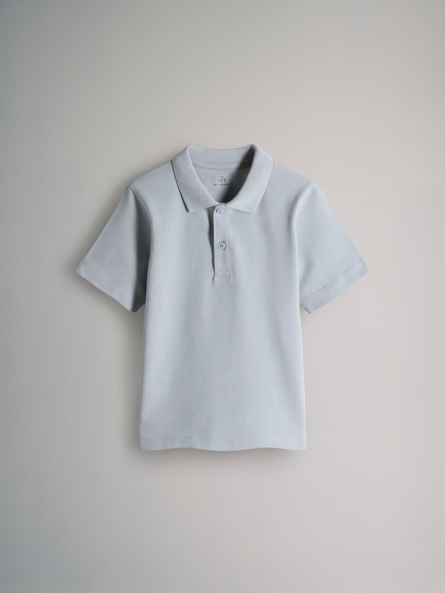 Dsiney Kidz - The Set 5 Pack Cotton Pique Polo Shirts Navy/Stripe/Light Blue/White image 8