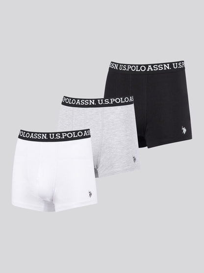 Dsiney Kidz - U.S. Polo Assn. Black Mens Multi Trunks 3 Pack image 1