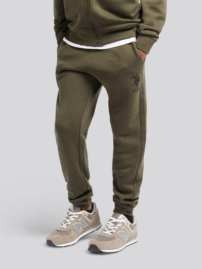Dsiney Kidz - U.S. Polo Assn. Green Boys Player 3 Zip Hoodie and Joggers Set image 4