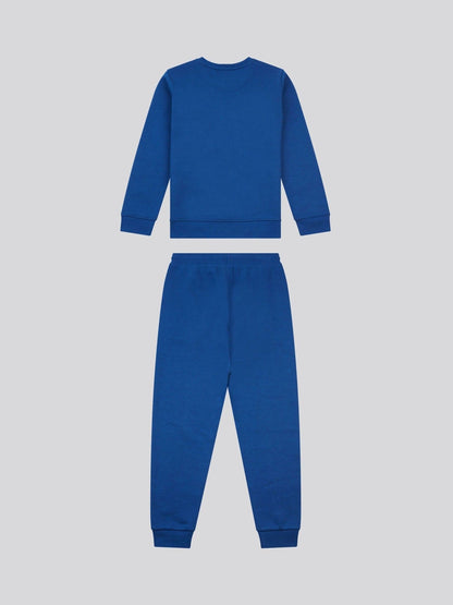 Dsiney Kidz - U.S. Polo Assn. Blue Double Horsemen Crew Sweatshirt and Joggers Set image 2