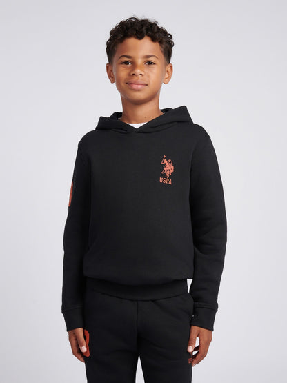 Dsiney Kidz - U.S. Polo Assn. Black Player 3 Hoodie and Joggers Set image 1