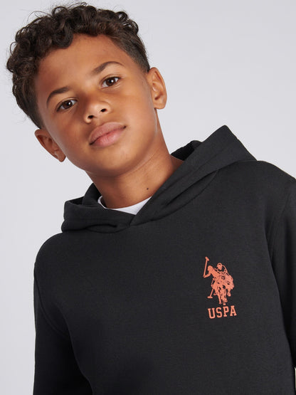 Dsiney Kidz - U.S. Polo Assn. Black Player 3 Hoodie and Joggers Set image 2