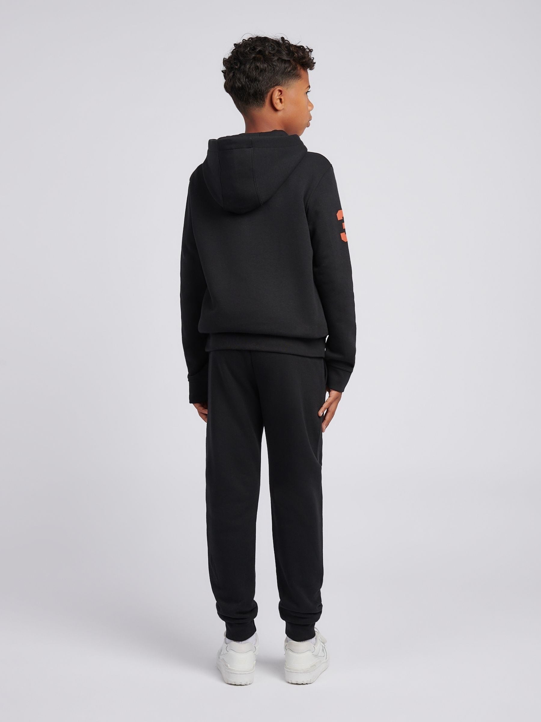 Dsiney Kidz - U.S. Polo Assn. Black Player 3 Hoodie and Joggers Set image 4