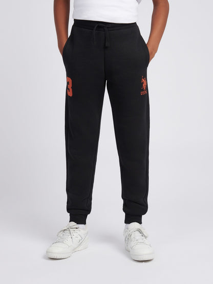 Dsiney Kidz - U.S. Polo Assn. Black Player 3 Hoodie and Joggers Set image 5