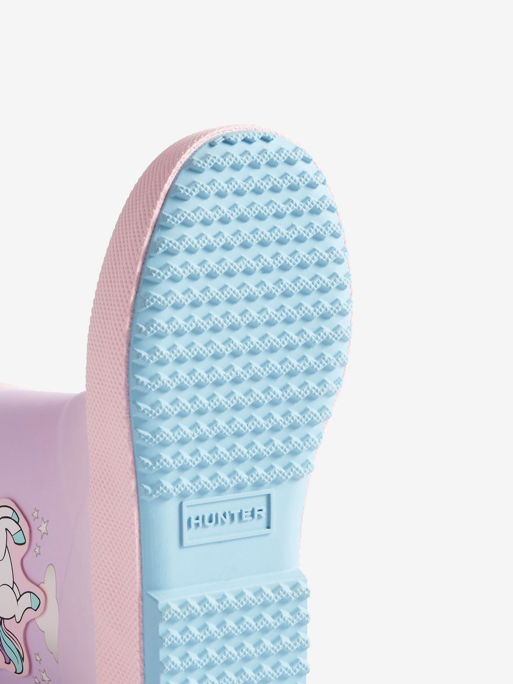 Hunter Pink Kids First Unicorn Print Boots image 4