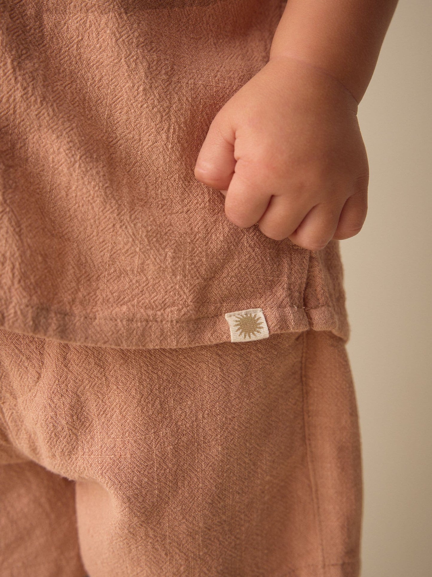 Terracota Short Sleeve Revere Collar Shirt & Shorts Set (3mths-10yrs) image 4