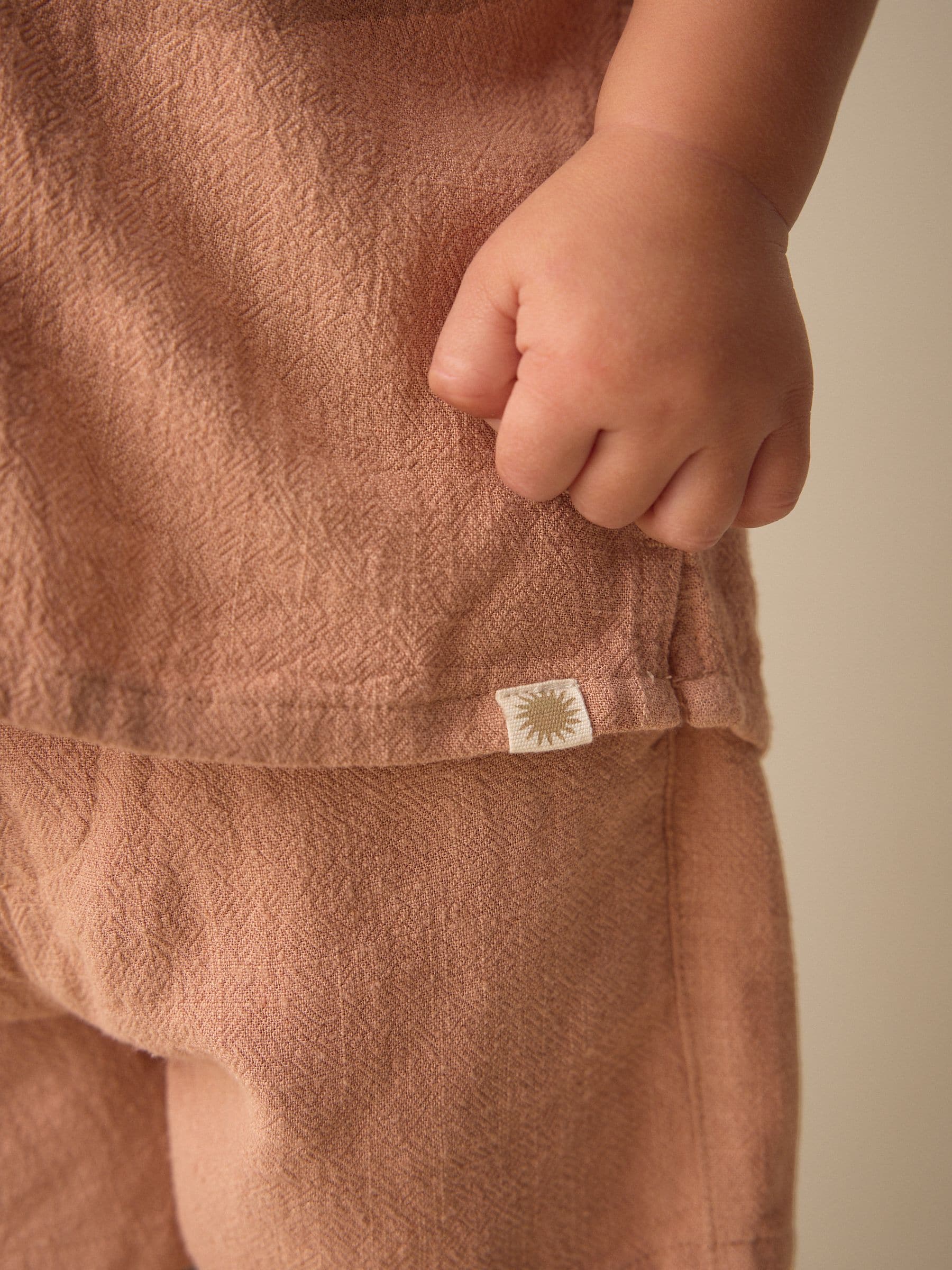 Terracota Short Sleeve Revere Collar Shirt & Shorts Set (3mths-10yrs) image 4