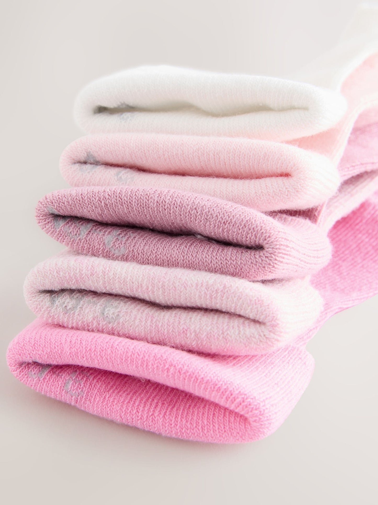 Pink Baby Socks 5 Pack image 3
