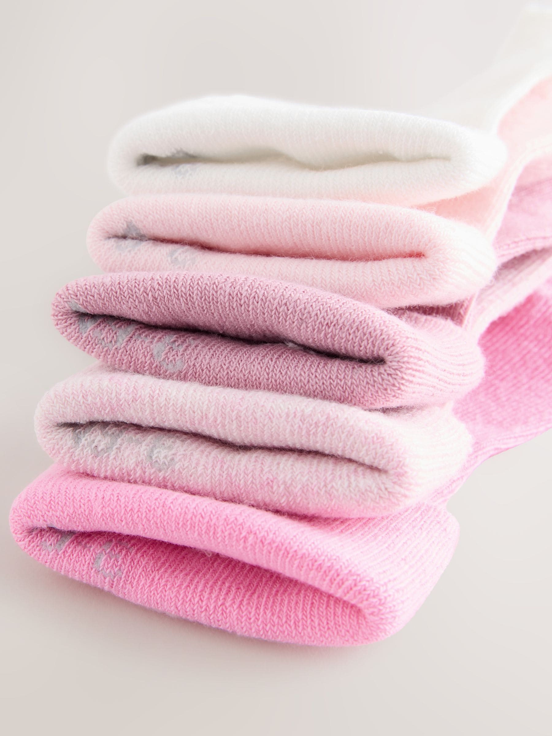 Pink Baby Socks 5 Pack image 3
