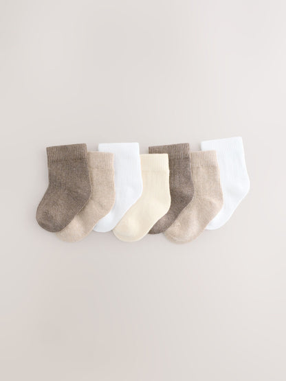 Neutral Baby Socks 7 Pack - image 1