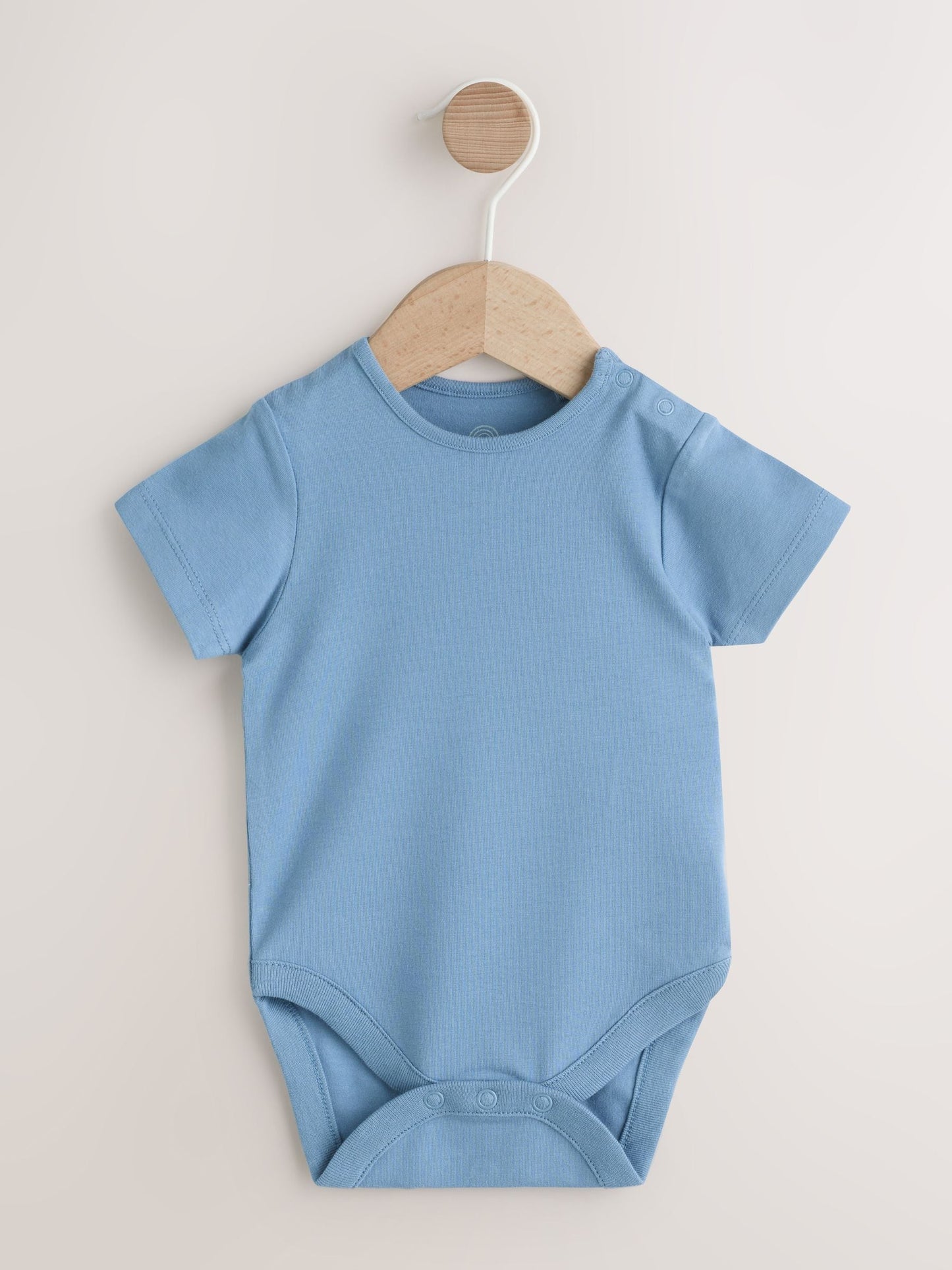 Blue Stripe Woven Dungaree and Bodysuit Set (0mths-2yrs) image 3