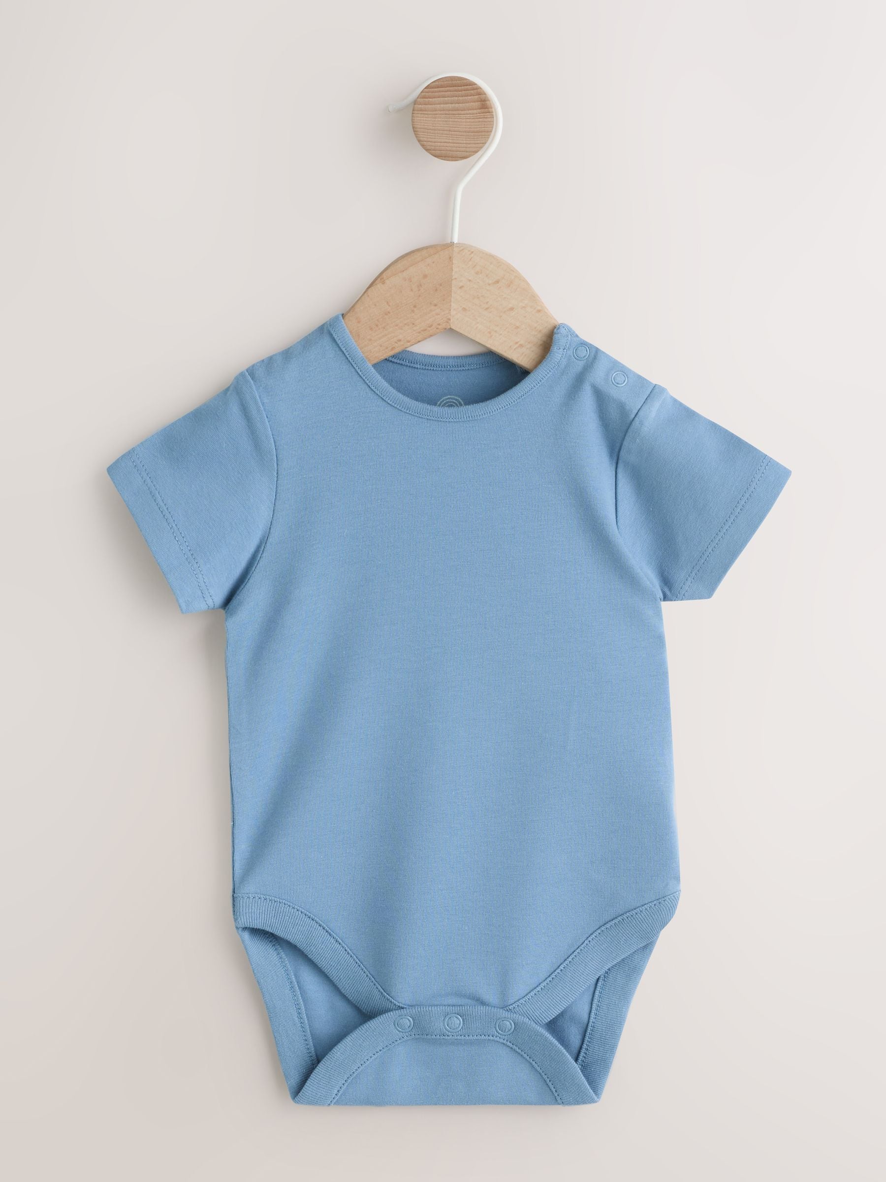 Blue Stripe Woven Dungaree and Bodysuit Set (0mths-2yrs) image 3