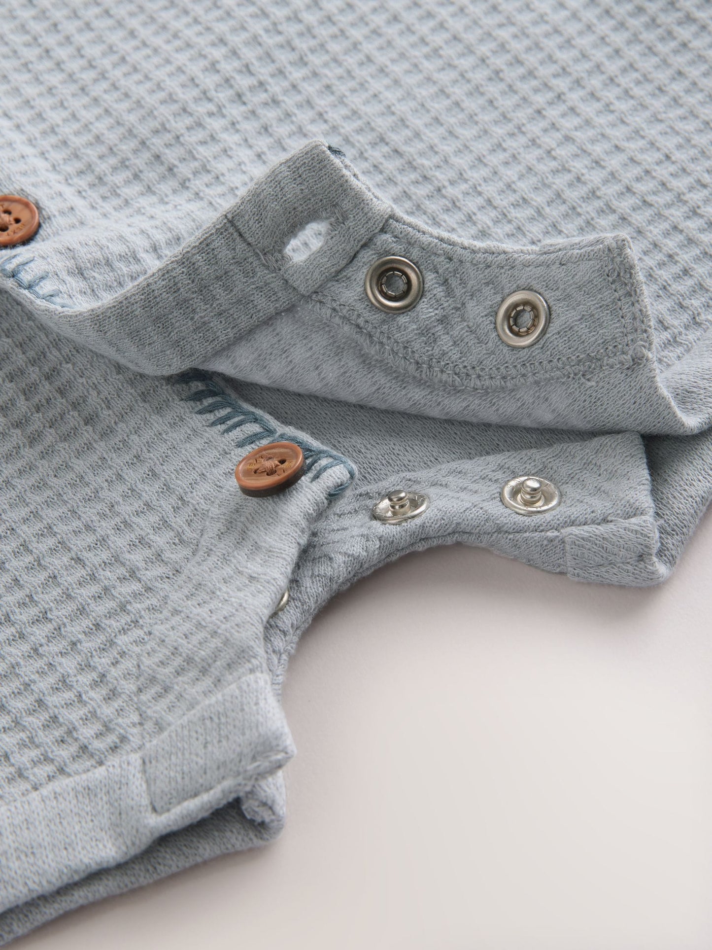 Blue Milk Club Jersey Waffle Baby Romper (0mths-3yrs) image 5