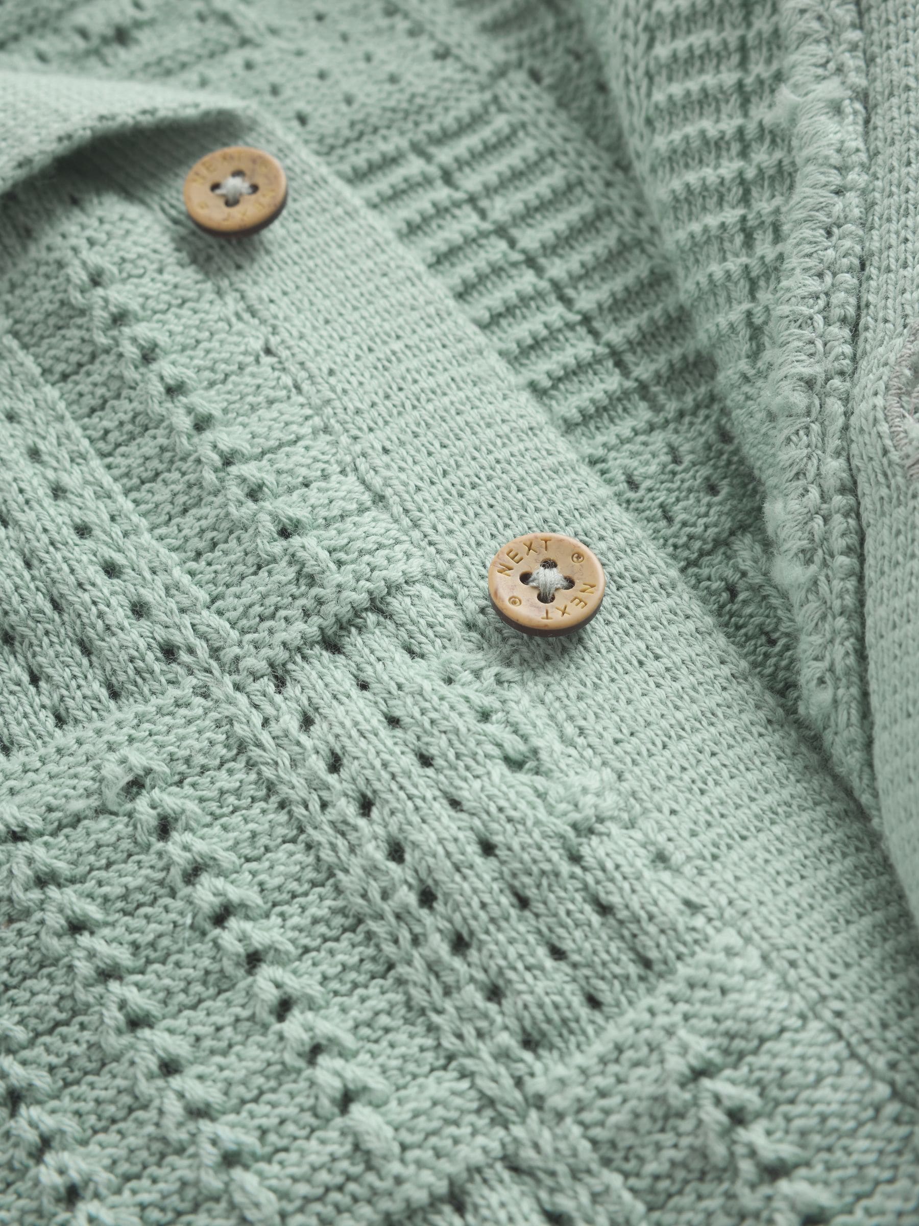 Green Sea Characters Knitted Baby Romper (0mths-3yrs) image 5