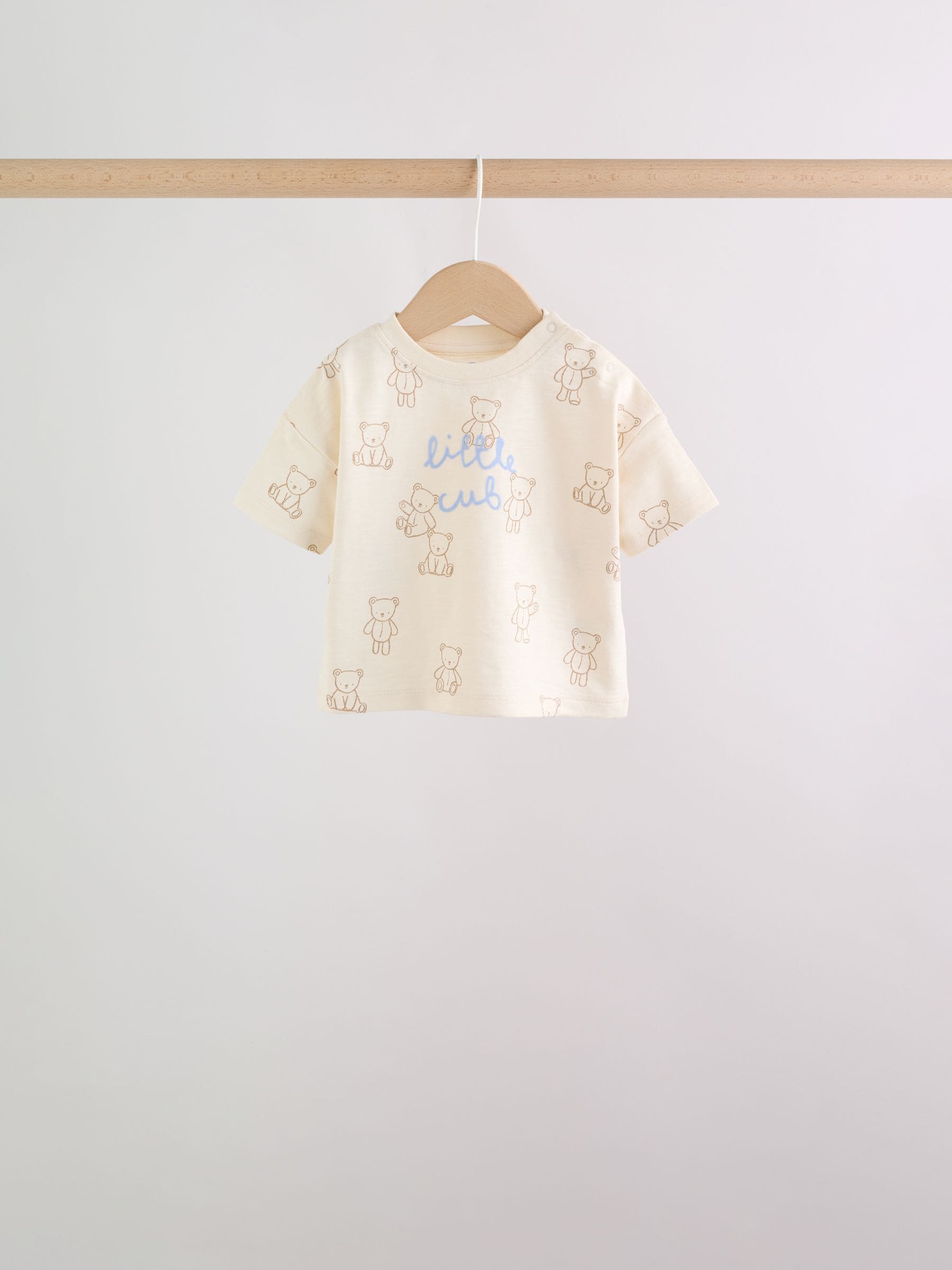 Blue Bears Tops and Shorts Baby Set 6 Piece (0mths-3yrs) image 3