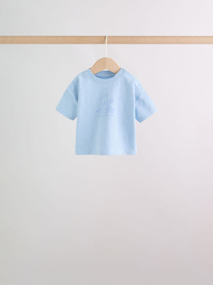Blue Bears Tops and Shorts Baby Set 6 Piece (0mths-3yrs) image 4