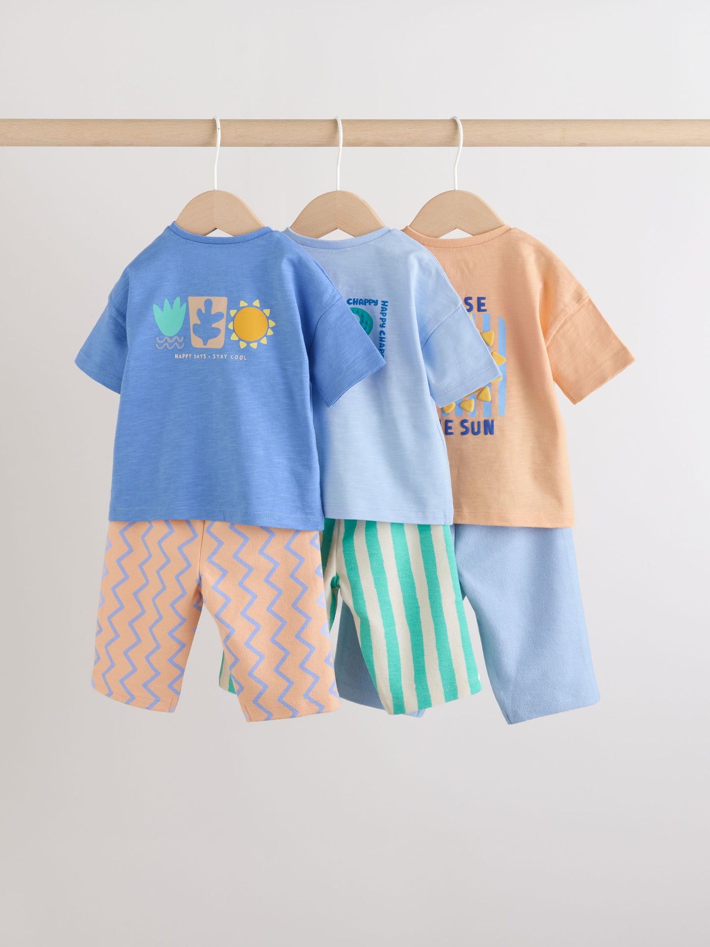 Blue Top & Legging Baby 6 Piece Set (0mths-2yrs) image 5