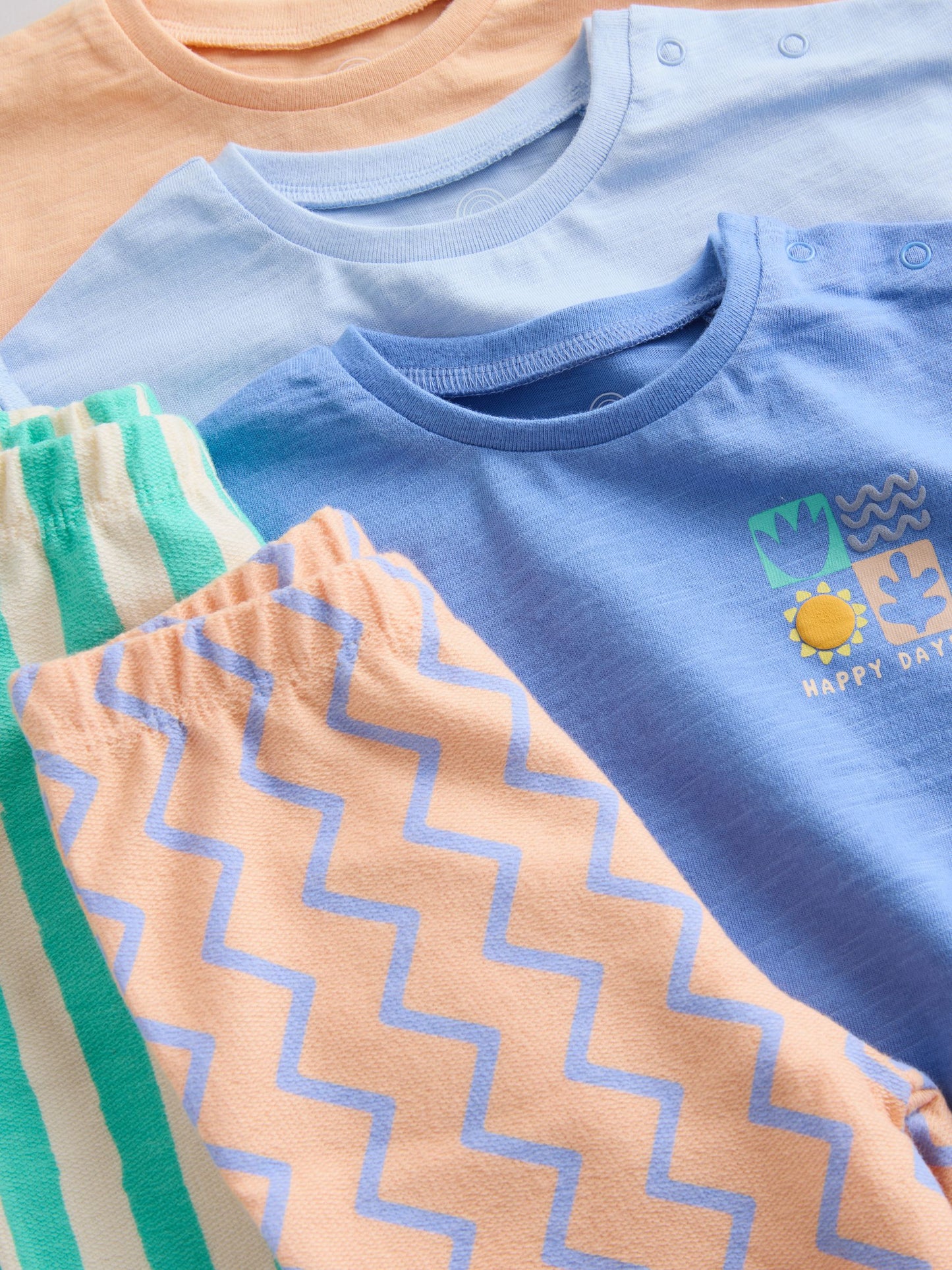 Blue Top & Legging Baby 6 Piece Set (0mths-2yrs) image 7