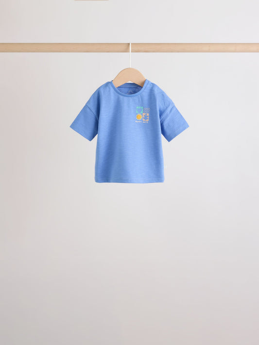 Blue Top & Legging Baby 6 Piece Set (0mths-2yrs) image 2