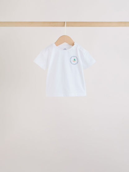 Blue Nautical Tops and Shorts Baby Set 6 Piece (0mths-3yrs) image 3