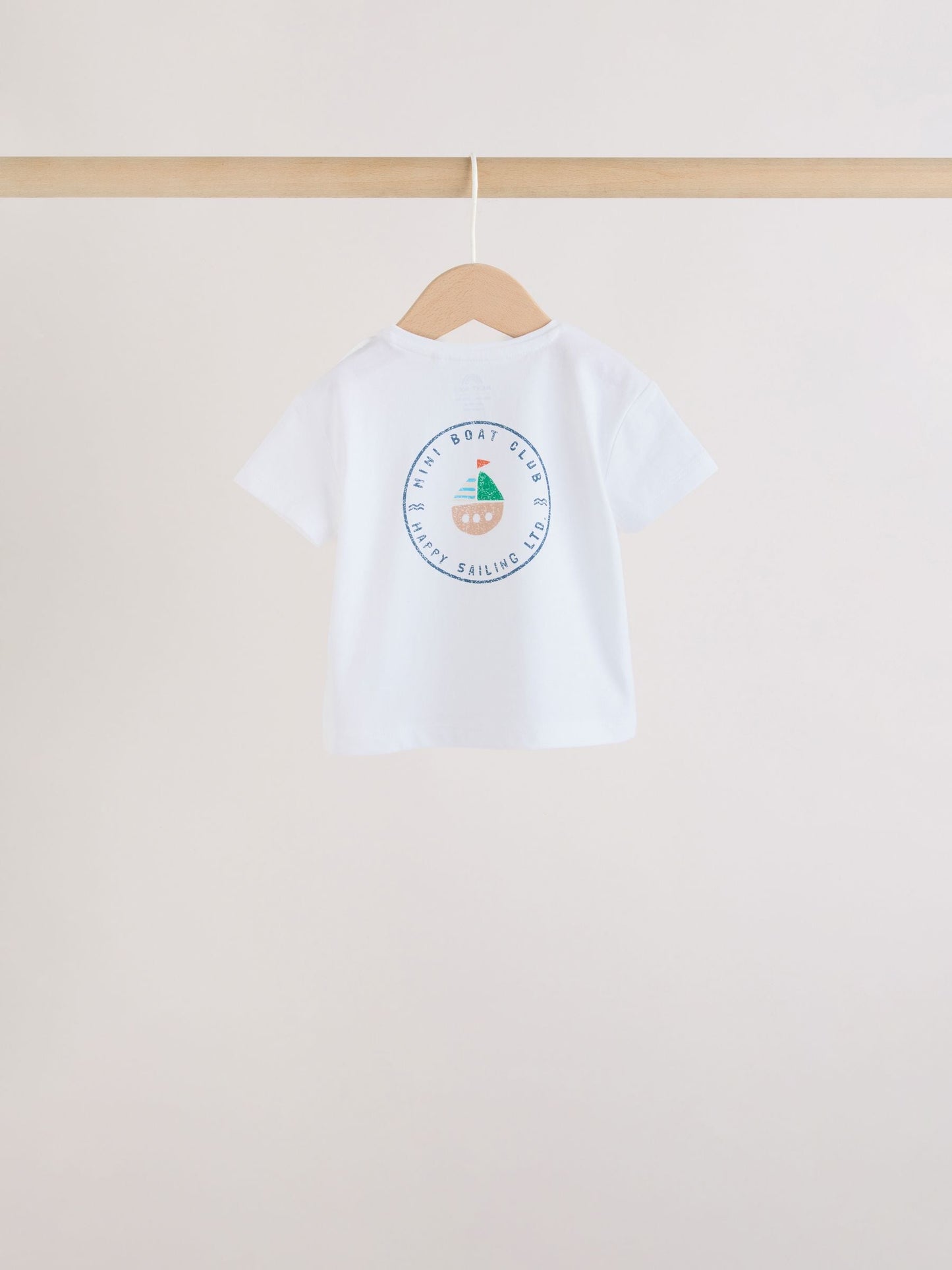 Blue Nautical Tops and Shorts Baby Set 6 Piece (0mths-3yrs) image 4