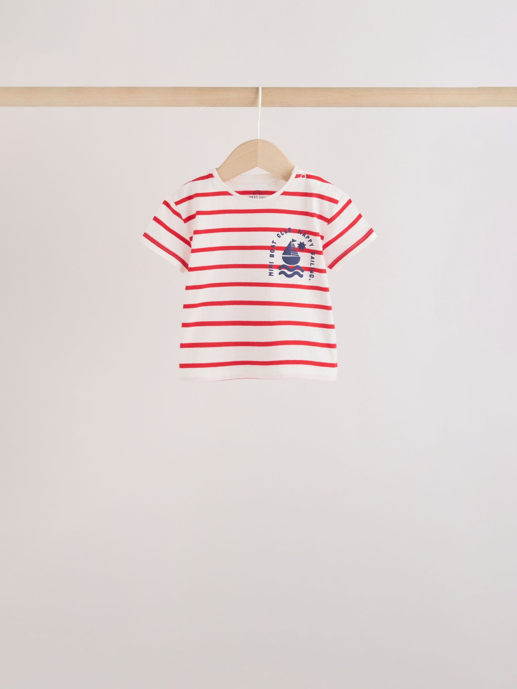Blue Nautical Tops and Shorts Baby Set 6 Piece (0mths-3yrs) image 5