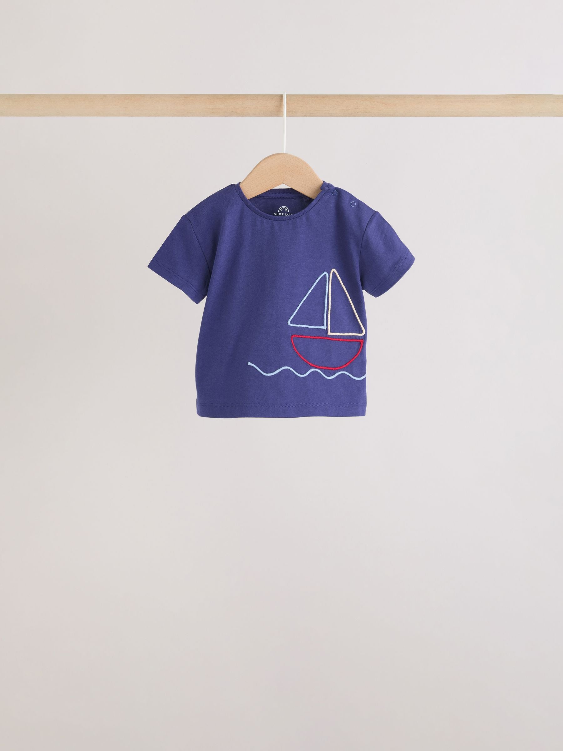 Blue Nautical Tops and Shorts Baby Set 6 Piece (0mths-3yrs) image 6