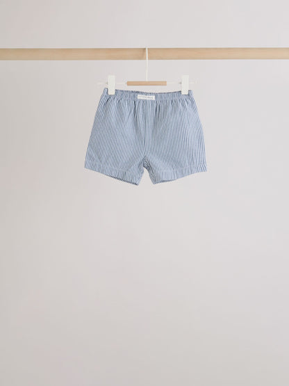 Blue Nautical Tops and Shorts Baby Set 6 Piece (0mths-3yrs) image 7