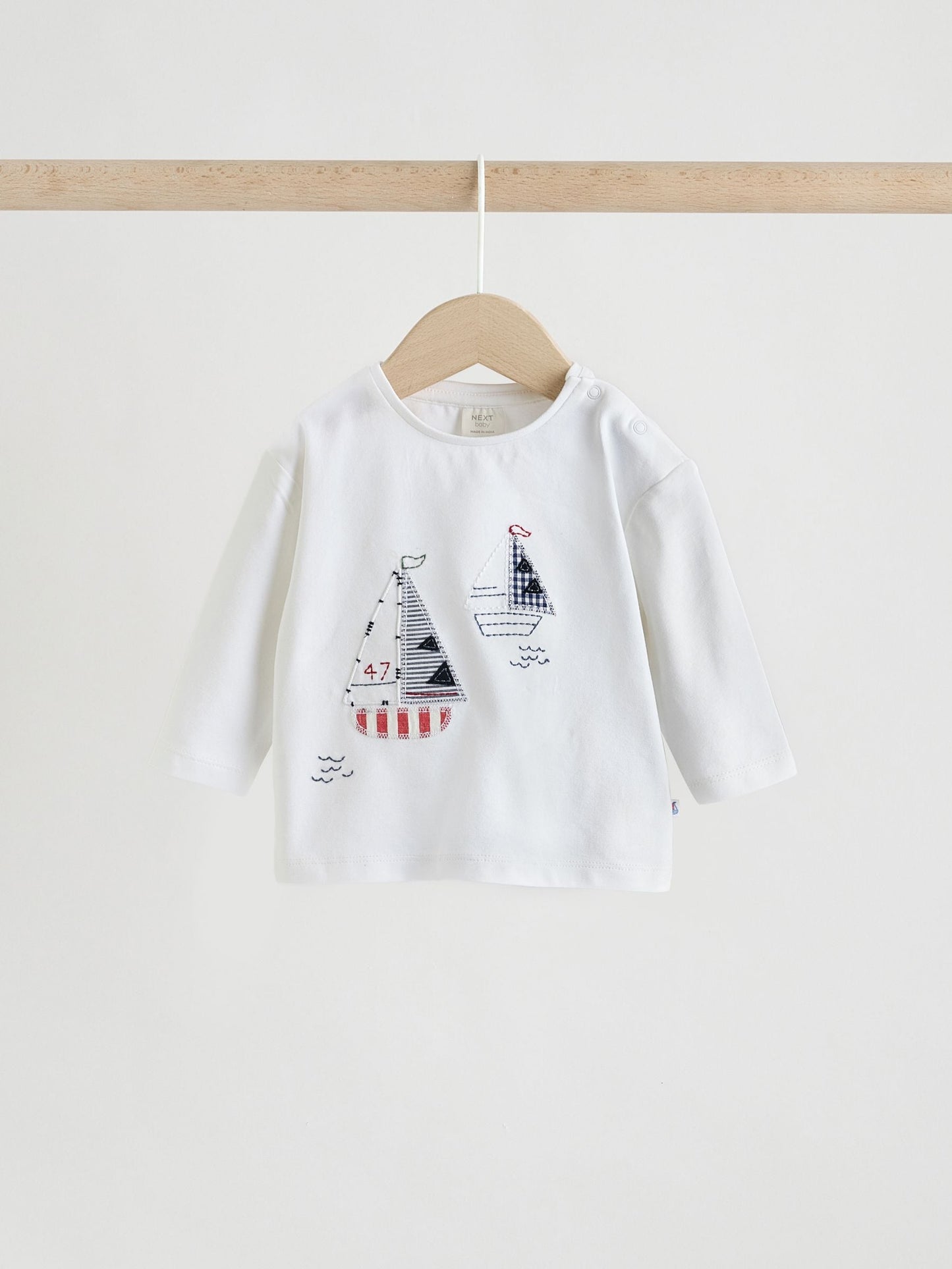 Blue Nautical Baby Top & Leggings 6 Piece Set (0mths-3yrs) image 2