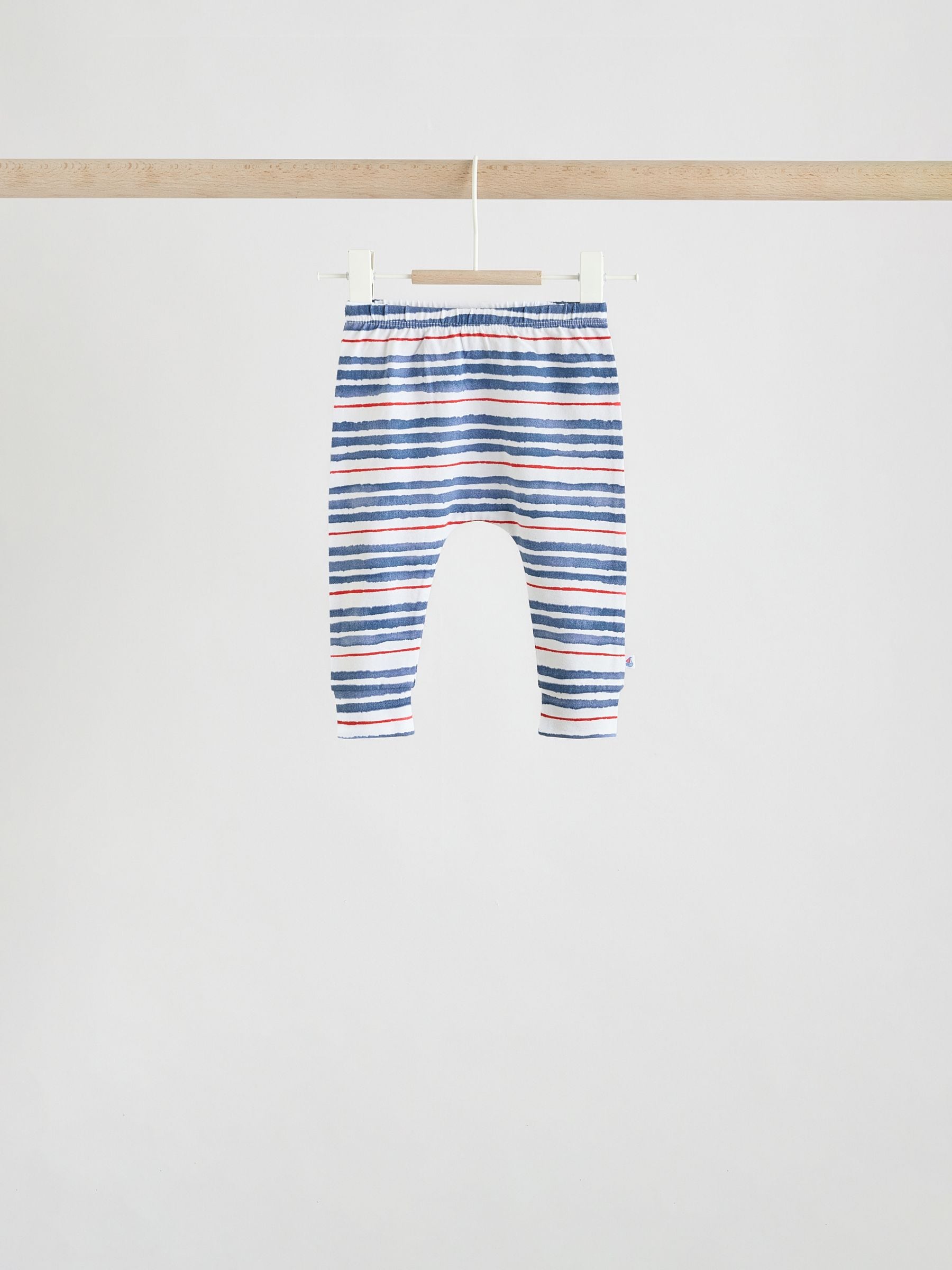 Blue Nautical Baby Top & Leggings 6 Piece Set (0mths-3yrs) image 3