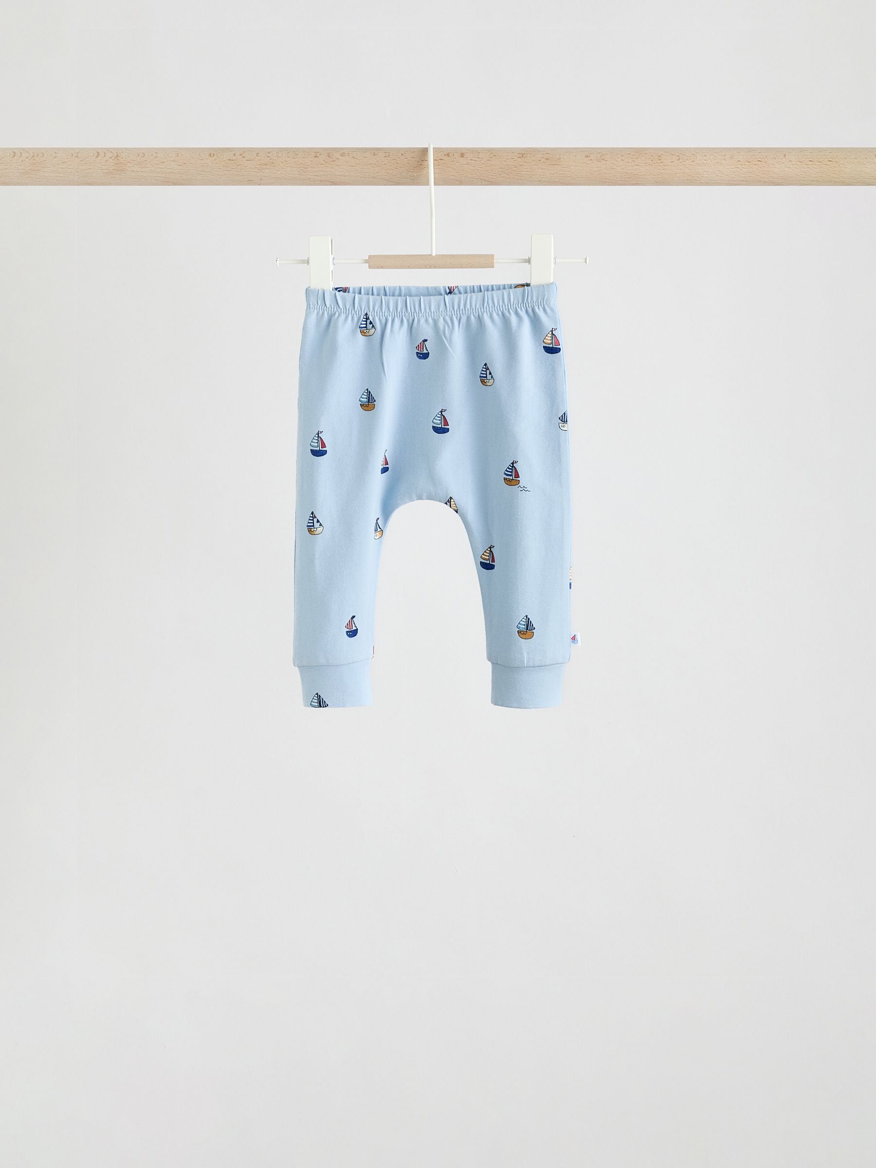 Blue Nautical Baby Top & Leggings 6 Piece Set (0mths-3yrs) image 5
