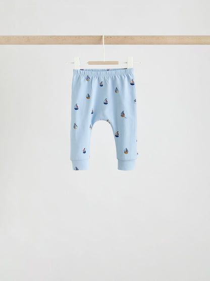 Blue Nautical Baby Top & Leggings 6 Piece Set (0mths-3yrs) image 5