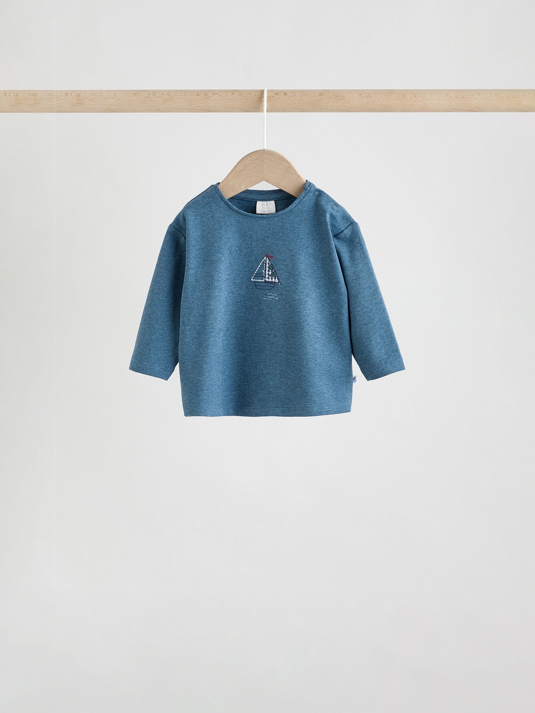 Blue Nautical Baby Top & Leggings 6 Piece Set (0mths-3yrs) image 6
