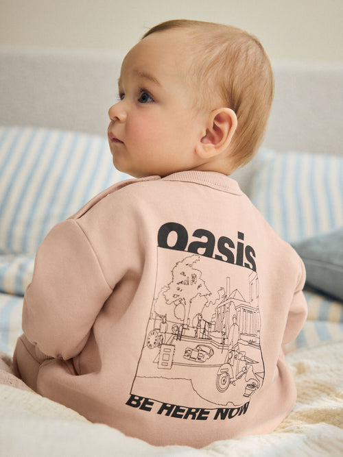 Neutral Oasis Sweat Baby Romper (0mths-3yrs) image 1