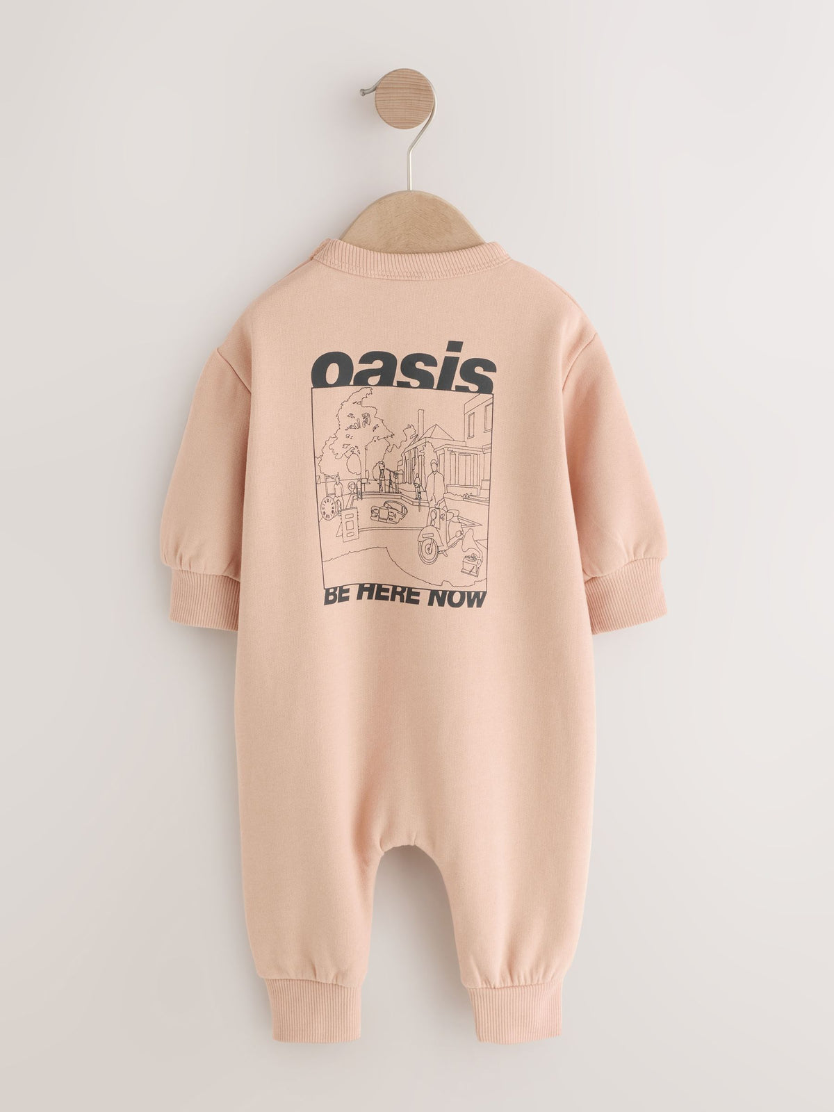 Neutral Oasis Sweat Baby Romper (0mths-3yrs) image 3